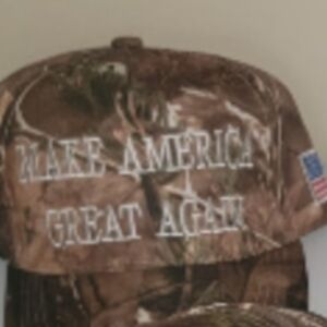 Camouflage 'Make America Great Again' Cap